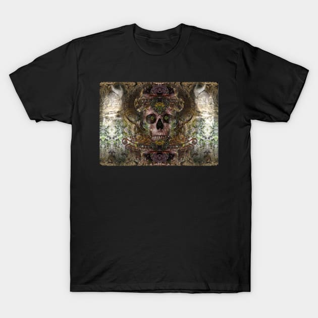 fractal skull T-Shirt by Shtakorz